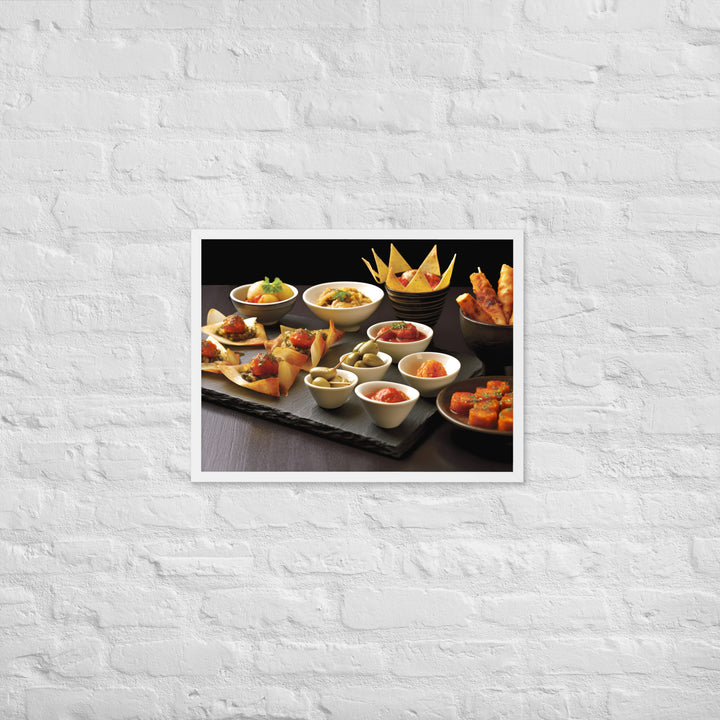 Tapas Framed poster 🤤 from Yumify.AI