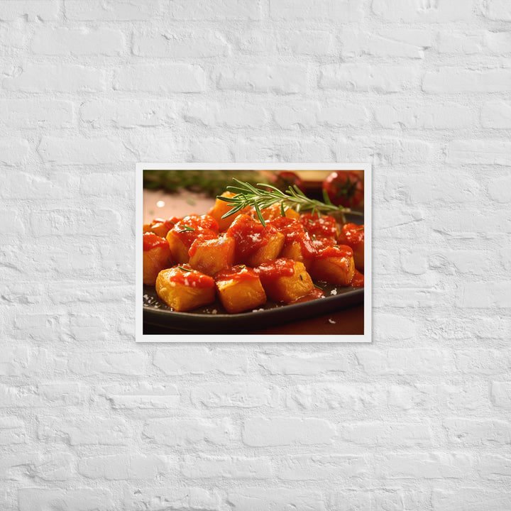 Patatas Bravas Framed poster 🤤 from Yumify.AI