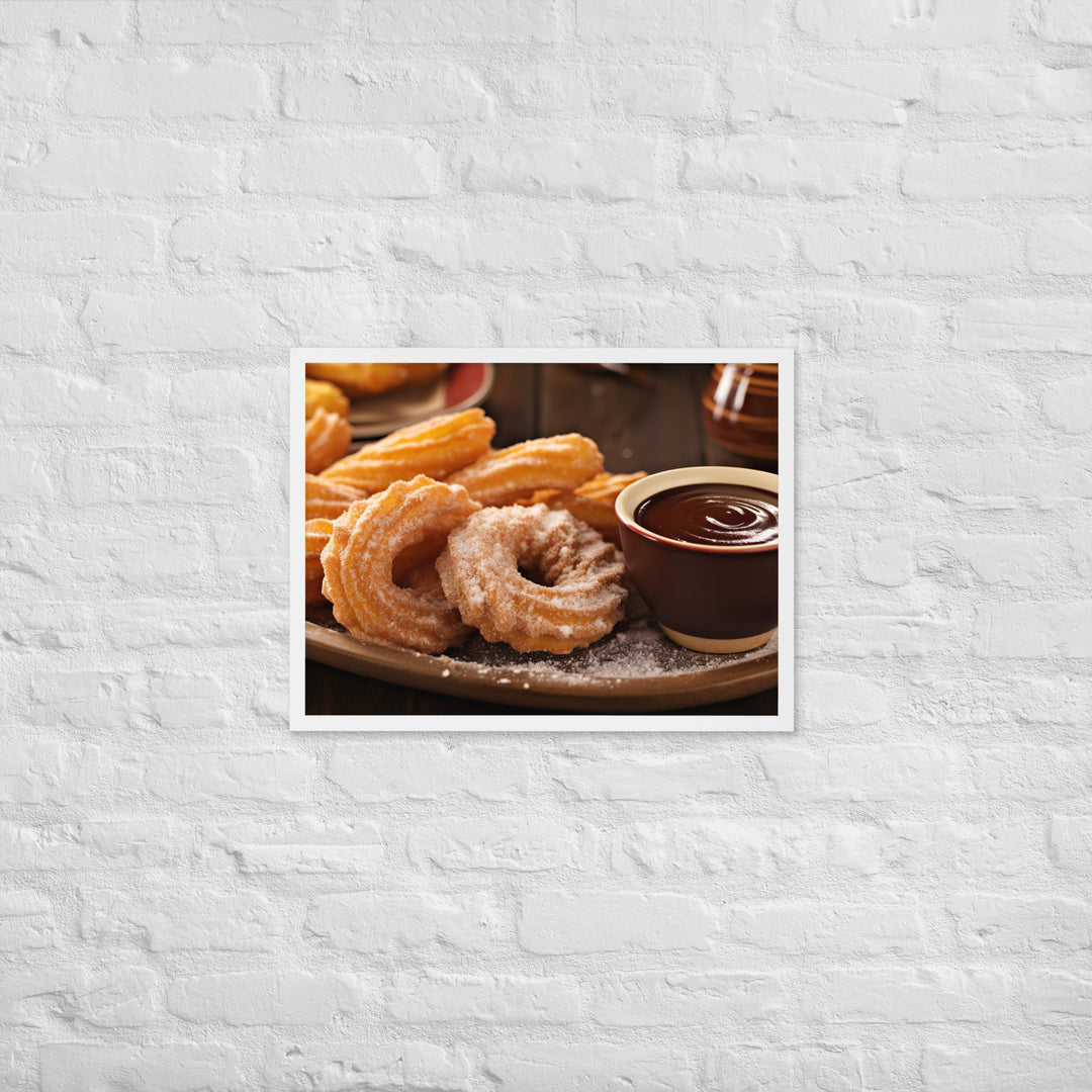 Churros Framed poster 🤤 from Yumify.AI