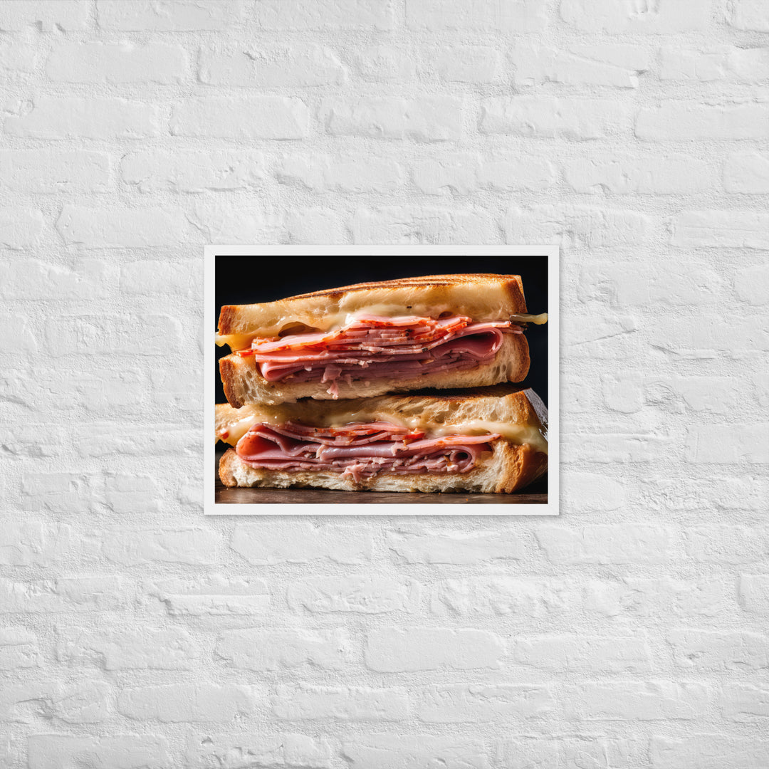 Bocadillo de Jamn Framed poster 🤤 from Yumify.AI