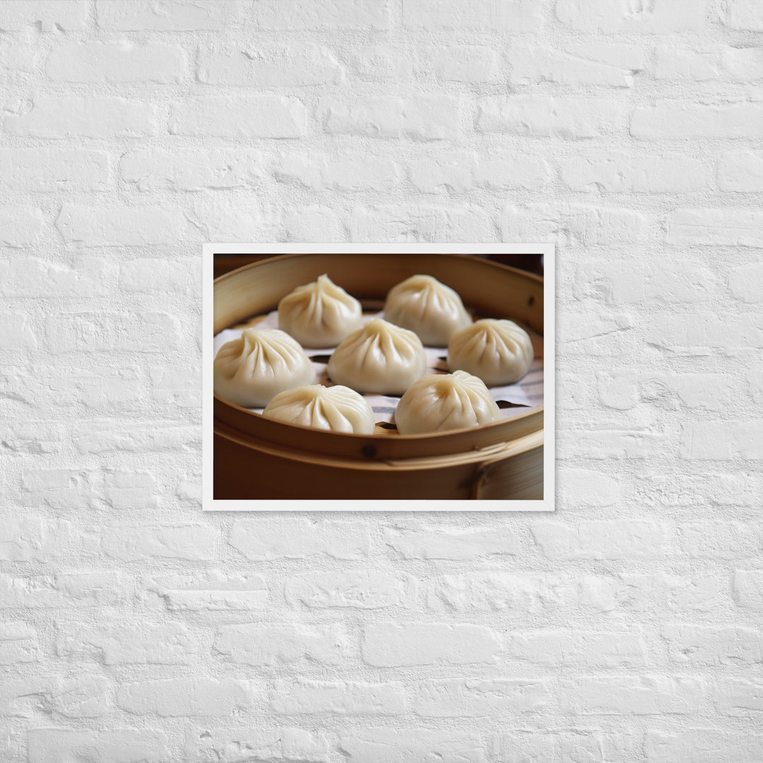 Xiaolongbao Framed poster 🤤 from Yumify.AI