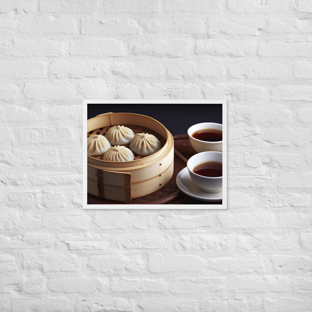 Xiaolongbao Framed poster 🤤 from Yumify.AI