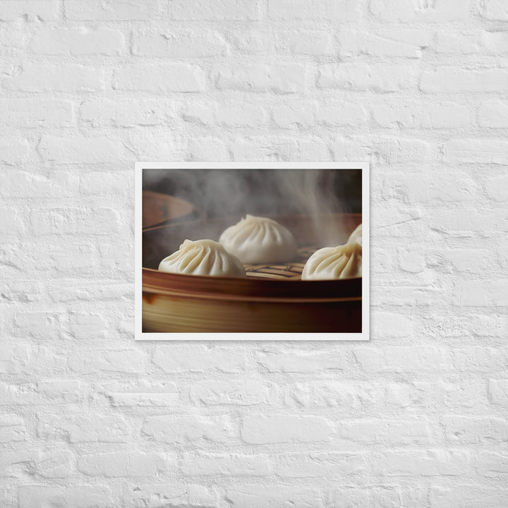 Xiaolongbao Framed poster 🤤 from Yumify.AI