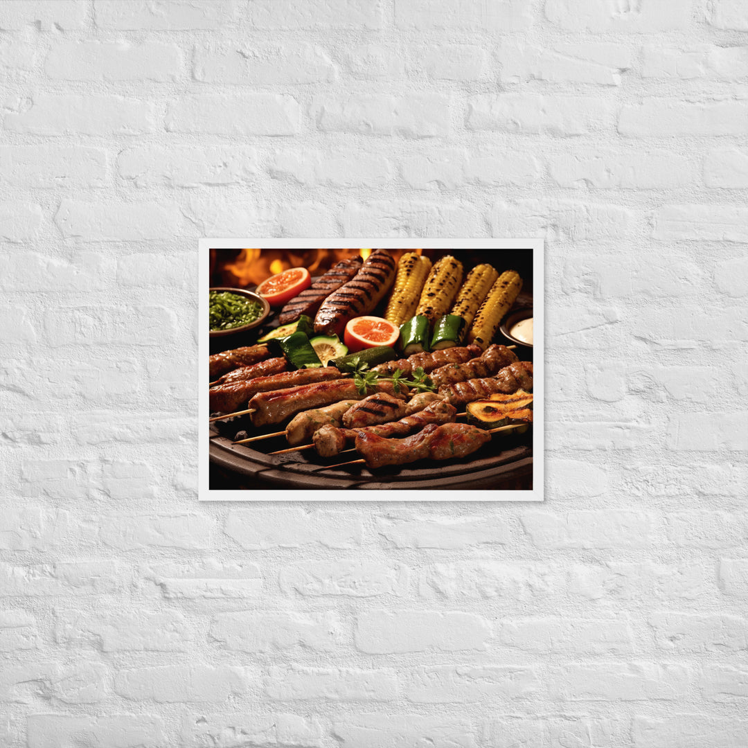 Braai Framed poster 🤤 from Yumify.AI