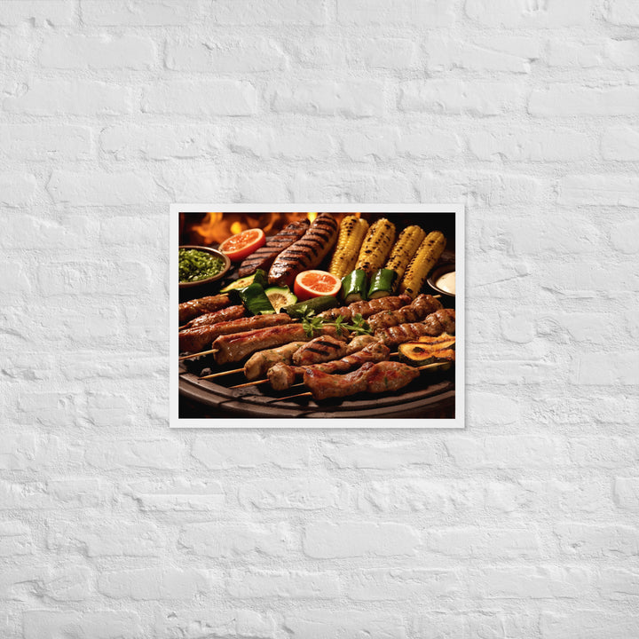 Braai Framed poster 🤤 from Yumify.AI