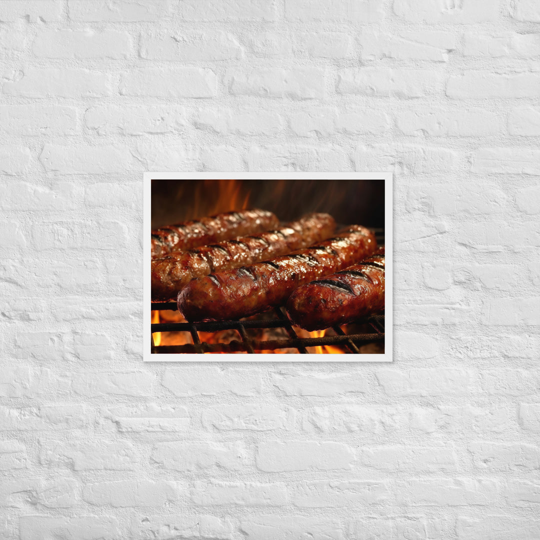 Boerewors Framed poster 🤤 from Yumify.AI