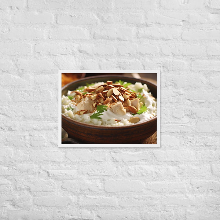 Mansaf Framed poster 🤤 from Yumify.AI