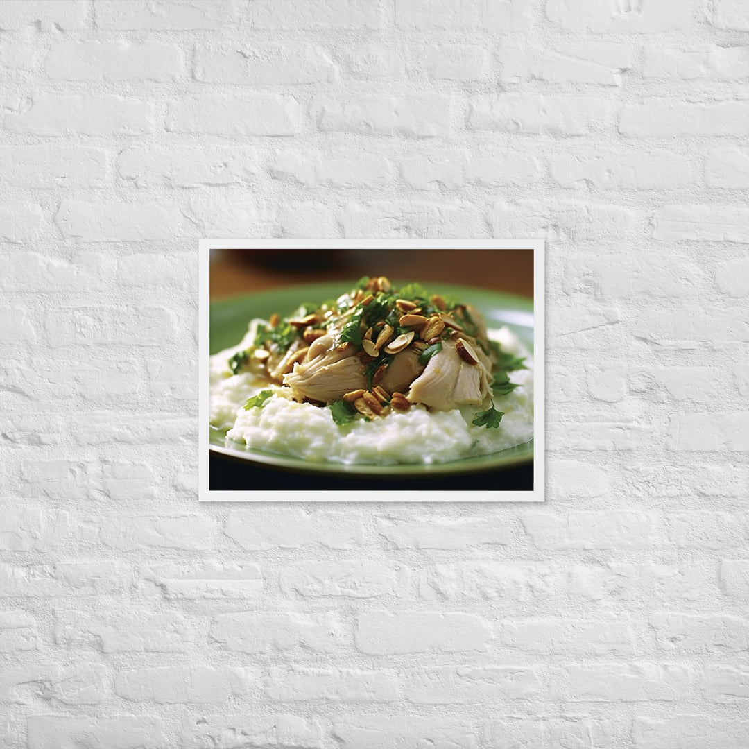 Mansaf Framed poster 🤤 from Yumify.AI