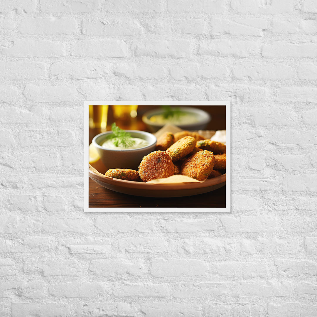 Falafel Framed poster 🤤 from Yumify.AI