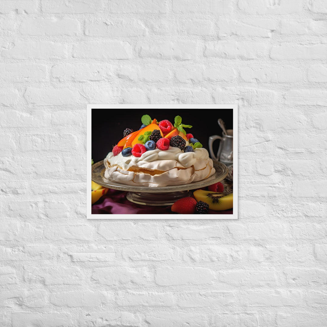 Pavlova Framed poster 🤤 from Yumify.AI