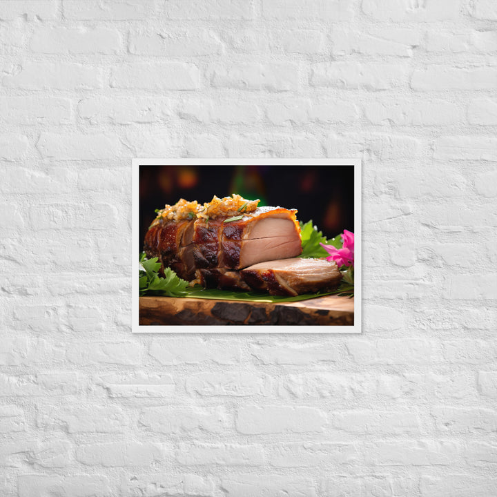 Kalua Pork Framed poster 🤤 from Yumify.AI