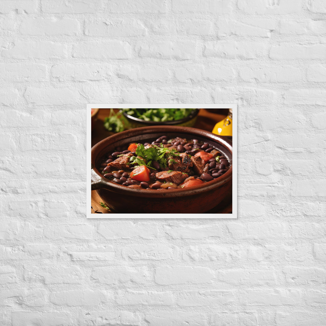 Feijoada Framed poster 🤤 from Yumify.AI