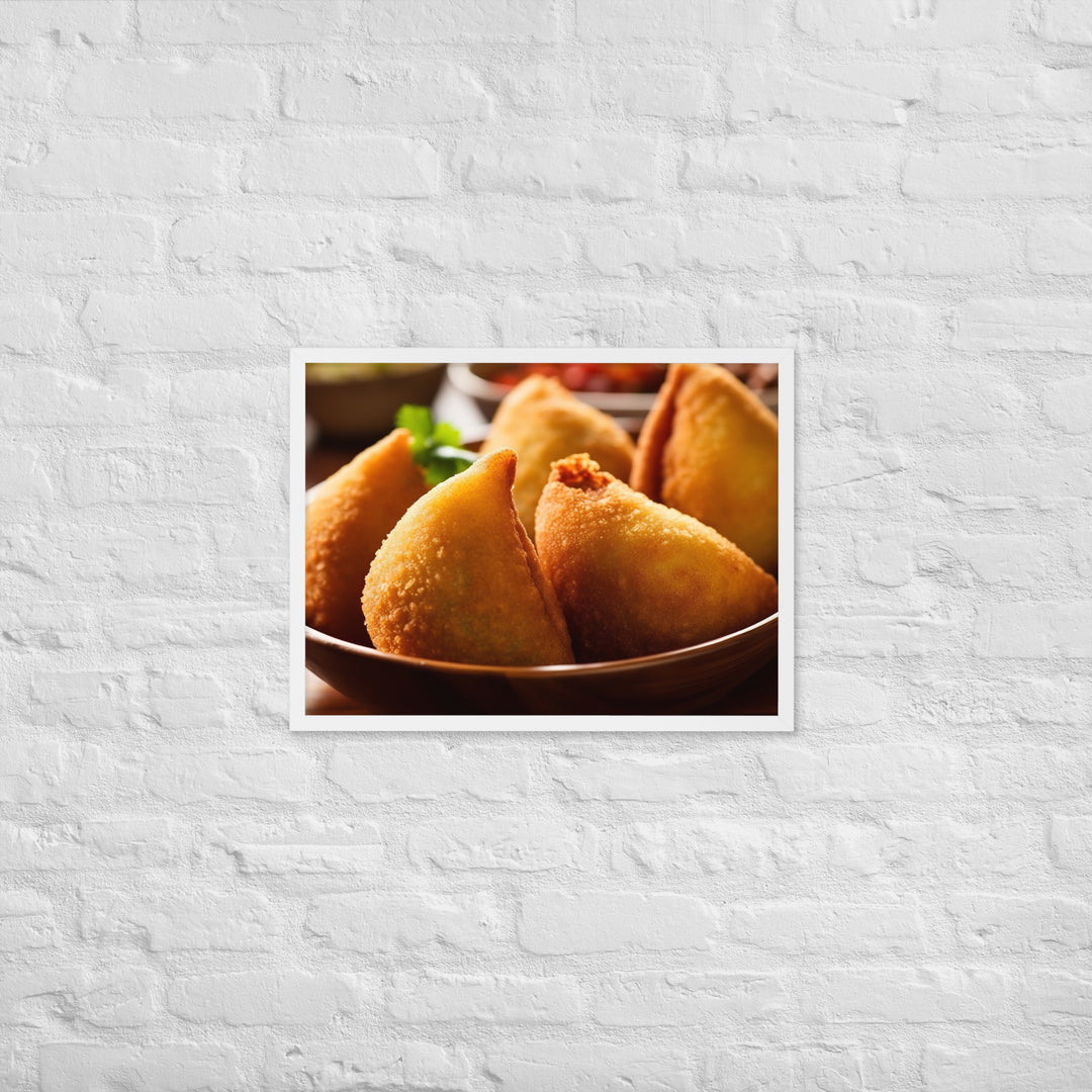 Coxinha Framed poster 🤤 from Yumify.AI