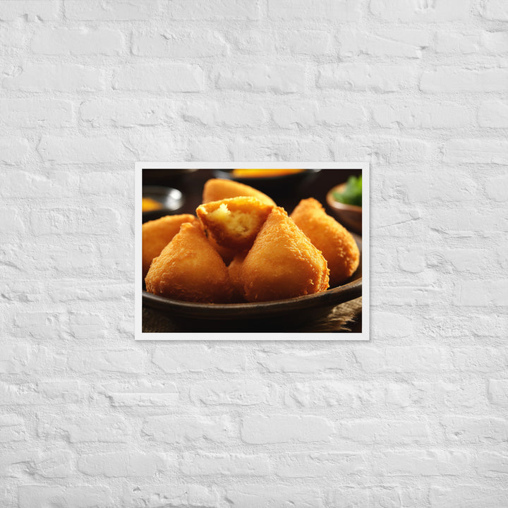 Coxinha Framed poster 🤤 from Yumify.AI