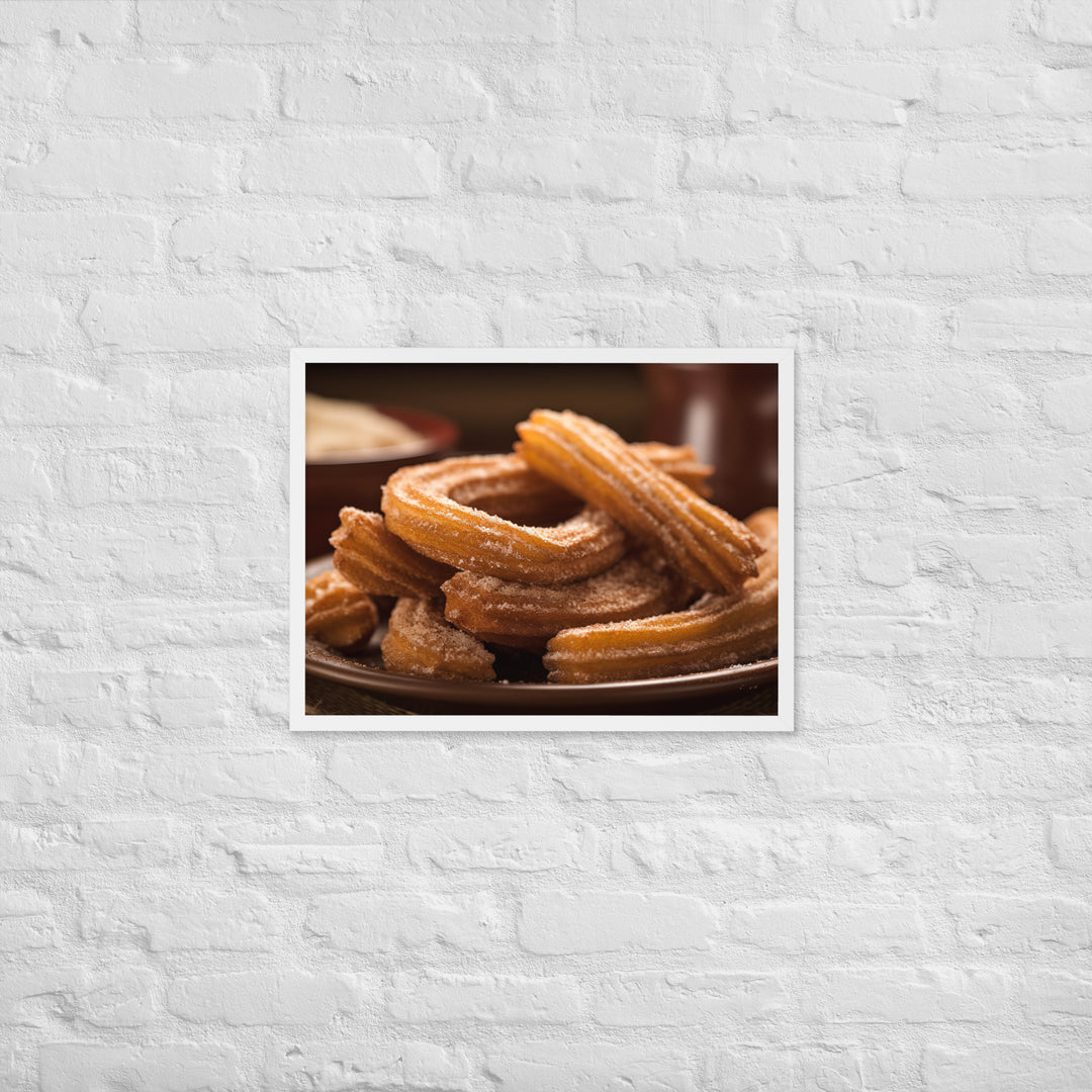 Churros Framed poster 🤤 from Yumify.AI