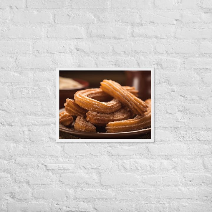 Churros Framed poster 🤤 from Yumify.AI