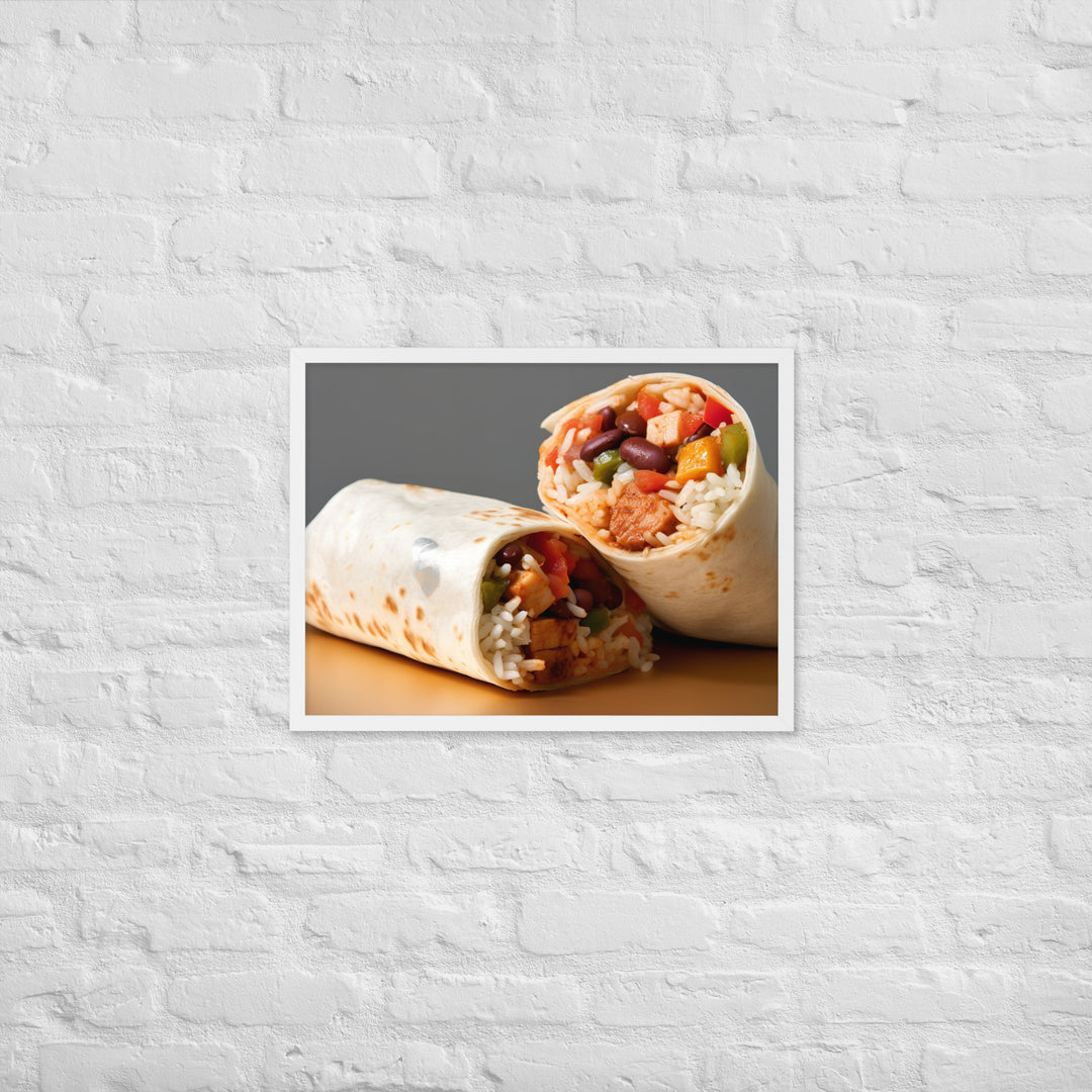 Burritos Framed poster 🤤 from Yumify.AI