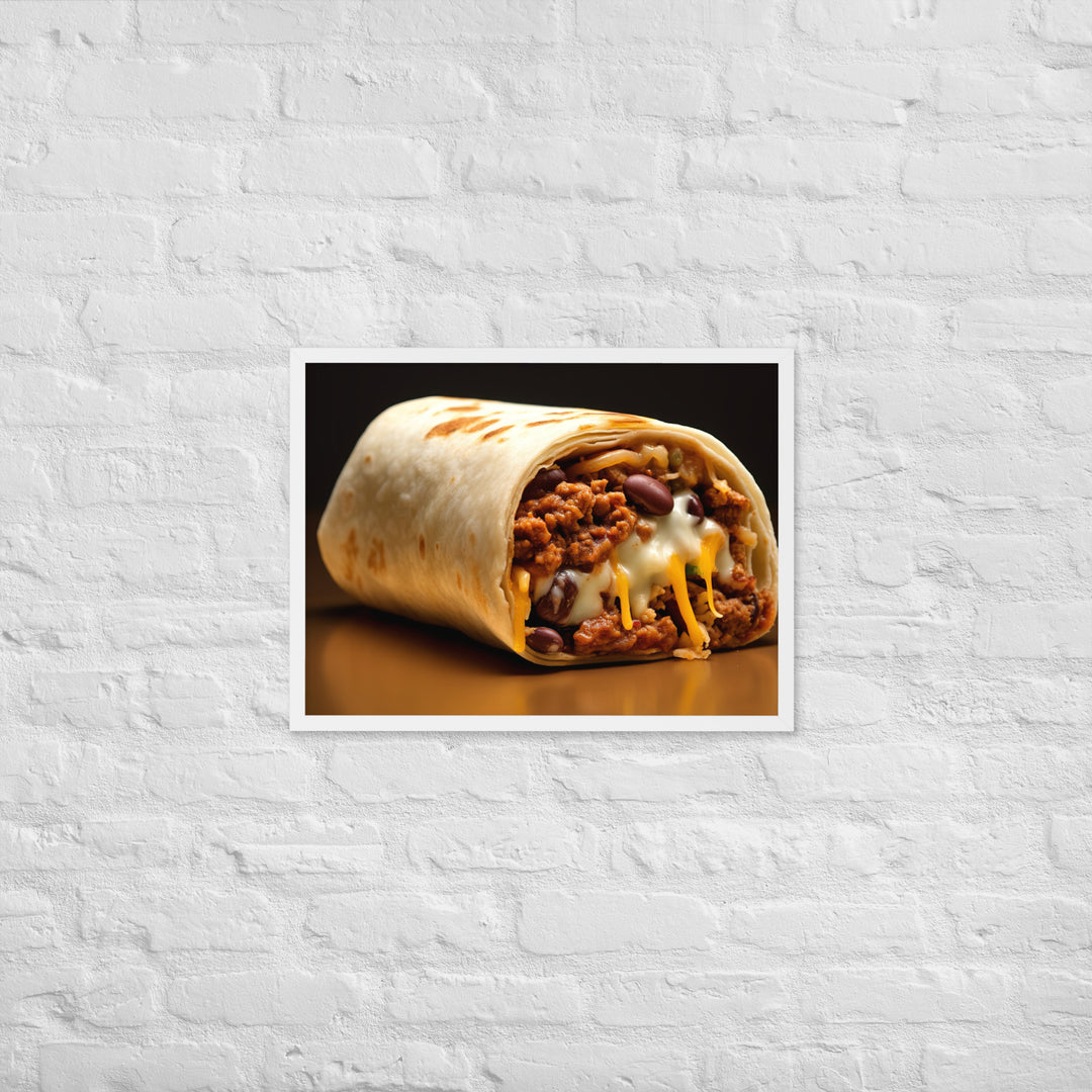 Burritos Framed poster 🤤 from Yumify.AI