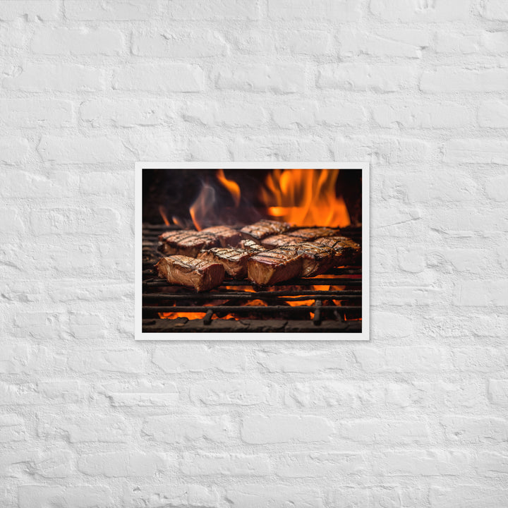 Asado Framed poster 🤤 from Yumify.AI