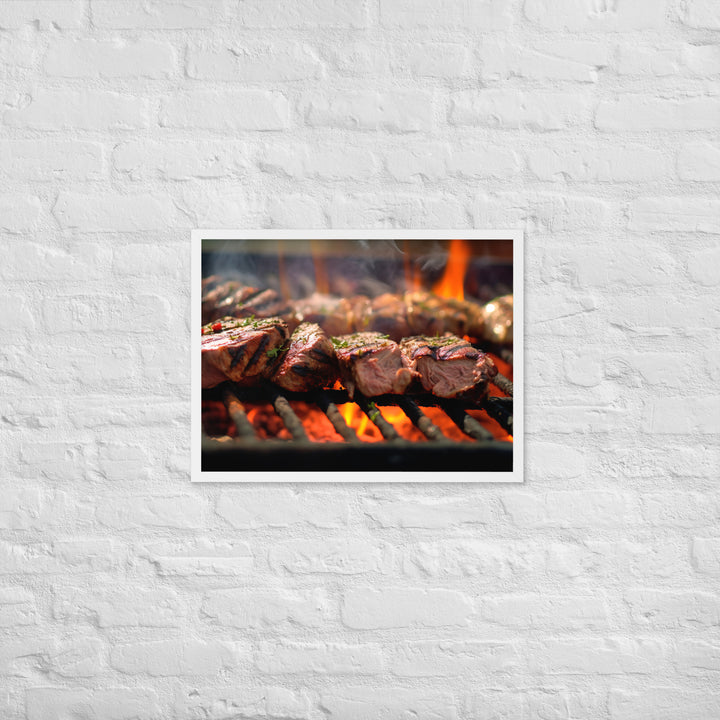 Asado Framed poster 🤤 from Yumify.AI