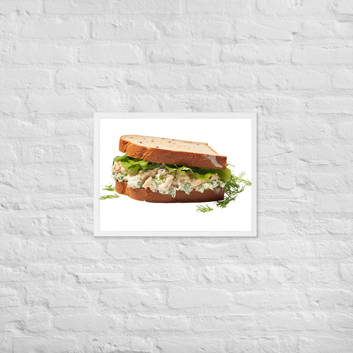 Tuna Salad Sandwich Framed poster 🤤 from Yumify.AI