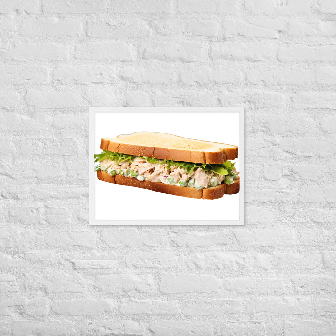 Tuna Salad Sandwich Framed poster 🤤 from Yumify.AI