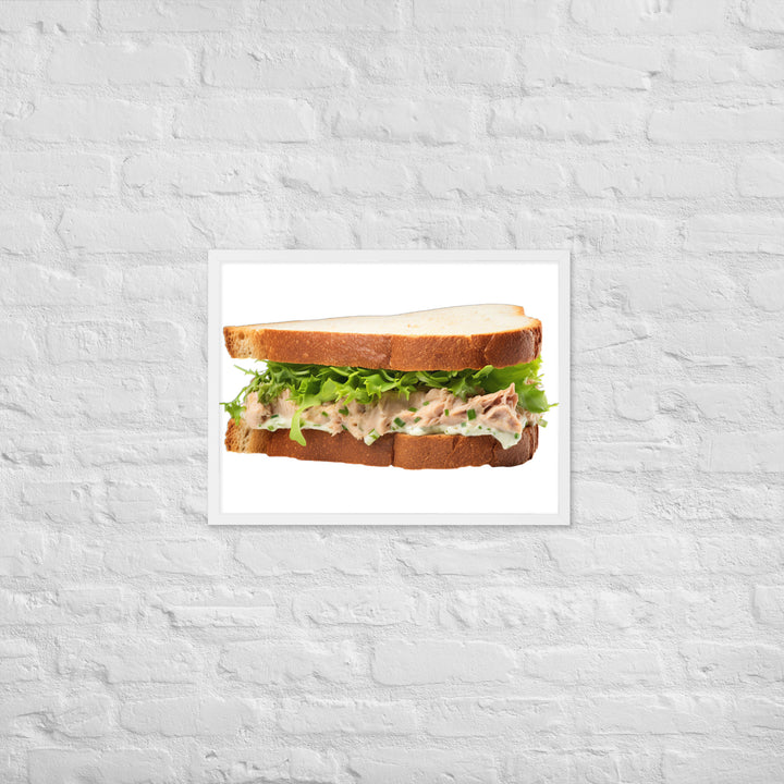 Tuna Salad Sandwich Framed poster 🤤 from Yumify.AI