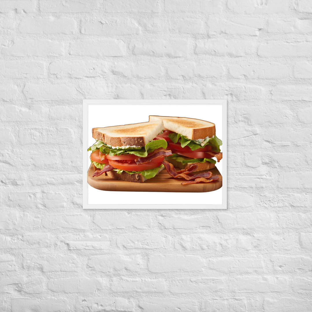 Classic BLT Sandwich Framed poster 🤤 from Yumify.AI