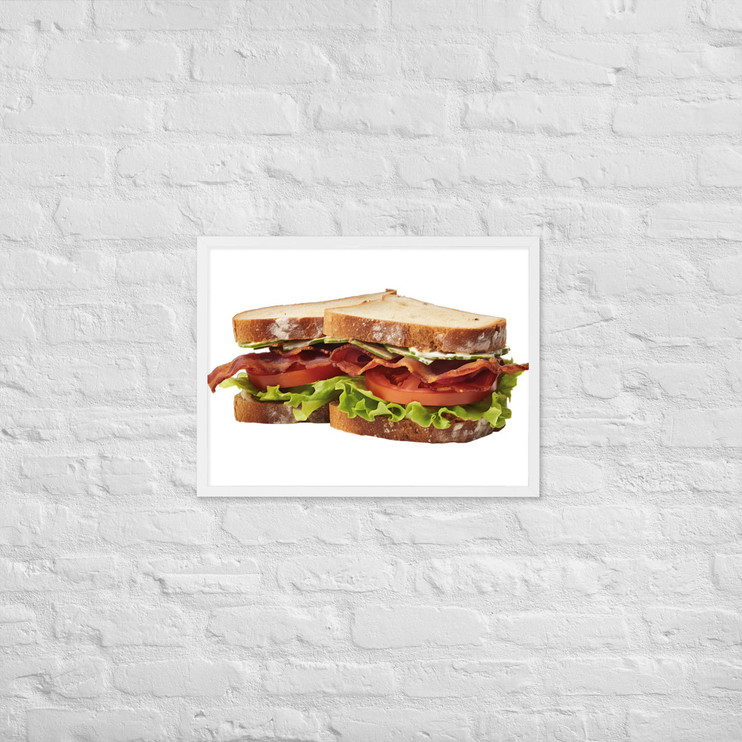 Classic BLT Sandwich Framed poster 🤤 from Yumify.AI