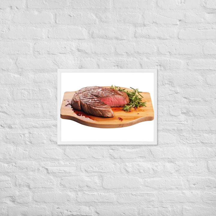 Sirloin Steak Framed poster 🤤 from Yumify.AI