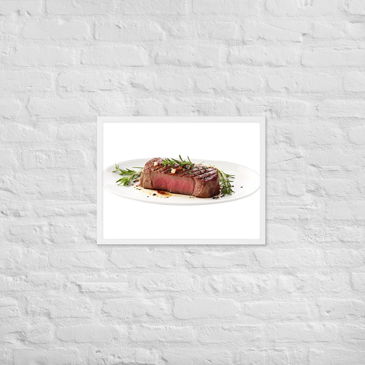 Fillet Mignon Elegance Framed poster 🤤 from Yumify.AI