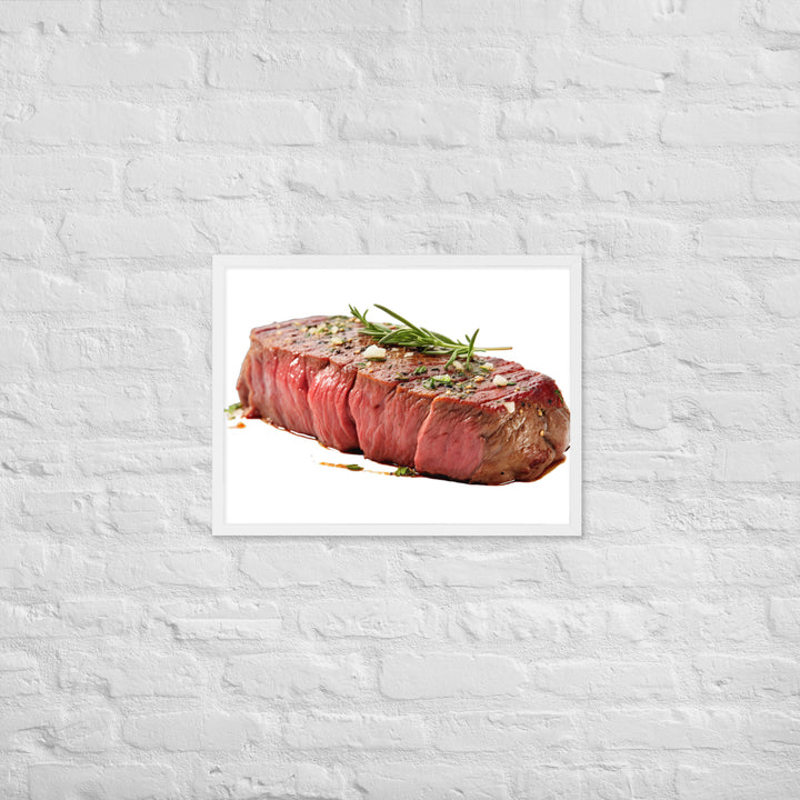 Fillet Mignon Elegance Framed poster 🤤 from Yumify.AI