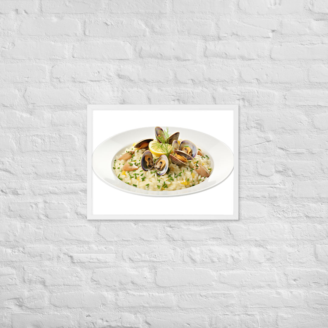 Seafood Risotto Framed poster 🤤 from Yumify.AI