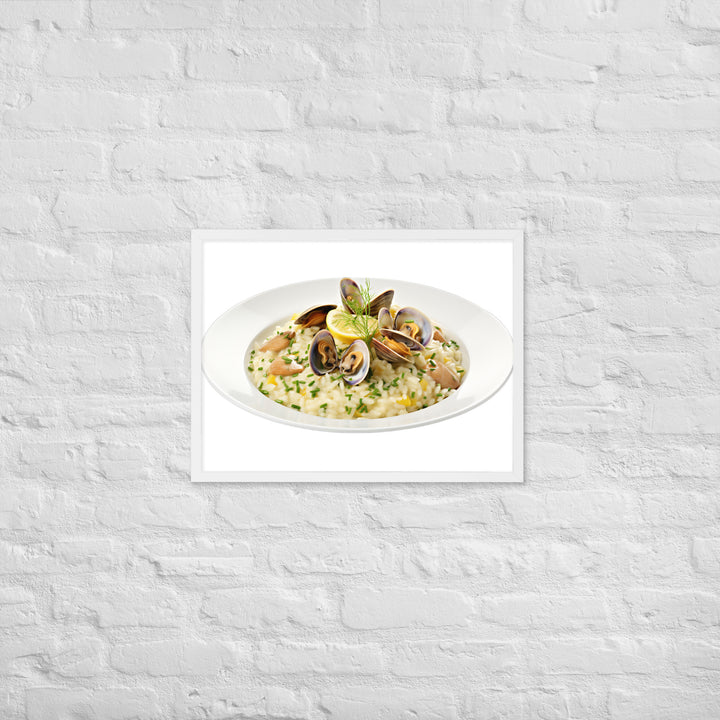 Seafood Risotto Framed poster 🤤 from Yumify.AI