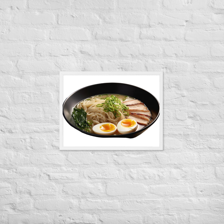 Classic Tonkotsu Ramen Framed poster 🤤 from Yumify.AI