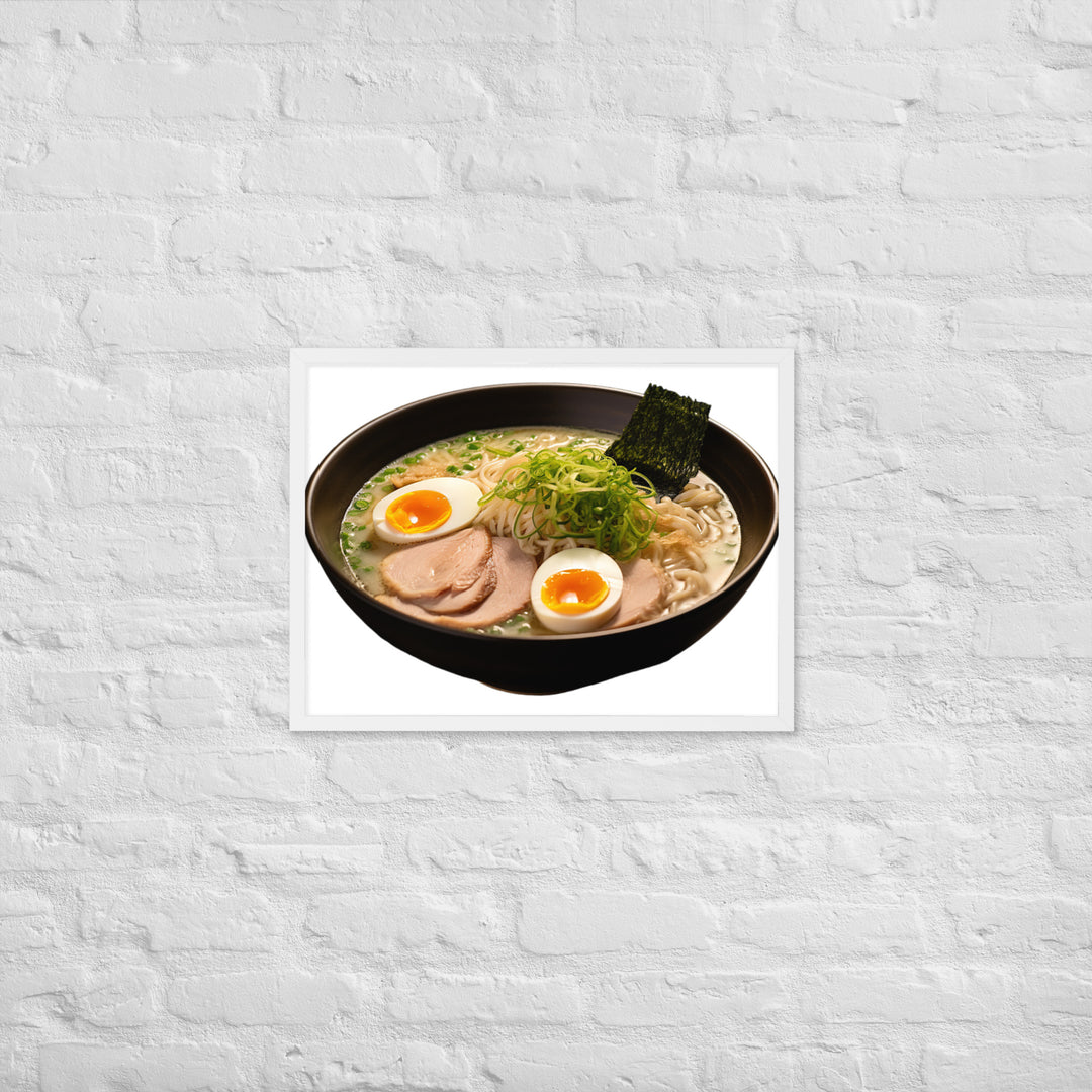 Classic Tonkotsu Ramen Framed poster 🤤 from Yumify.AI