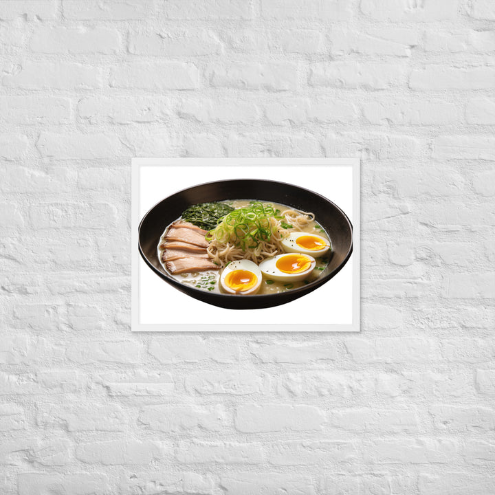 Classic Tonkotsu Ramen Framed poster 🤤 from Yumify.AI