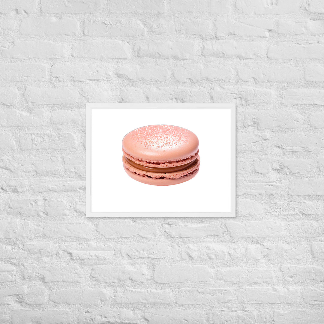 Rose Gold Macaron Framed poster 🤤 from Yumify.AI