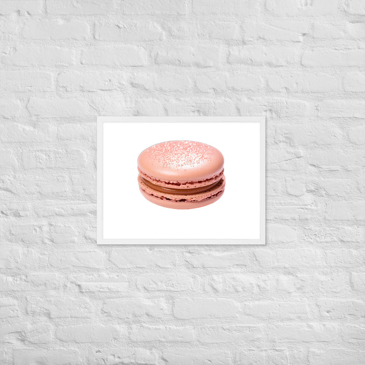 Rose Gold Macaron Framed poster 🤤 from Yumify.AI