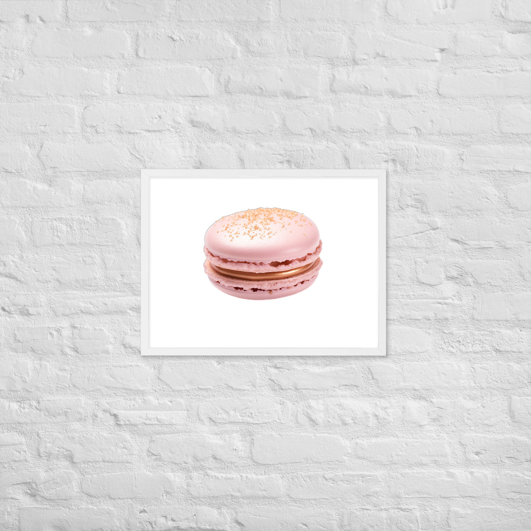 Rose Gold Macaron Framed poster 🤤 from Yumify.AI