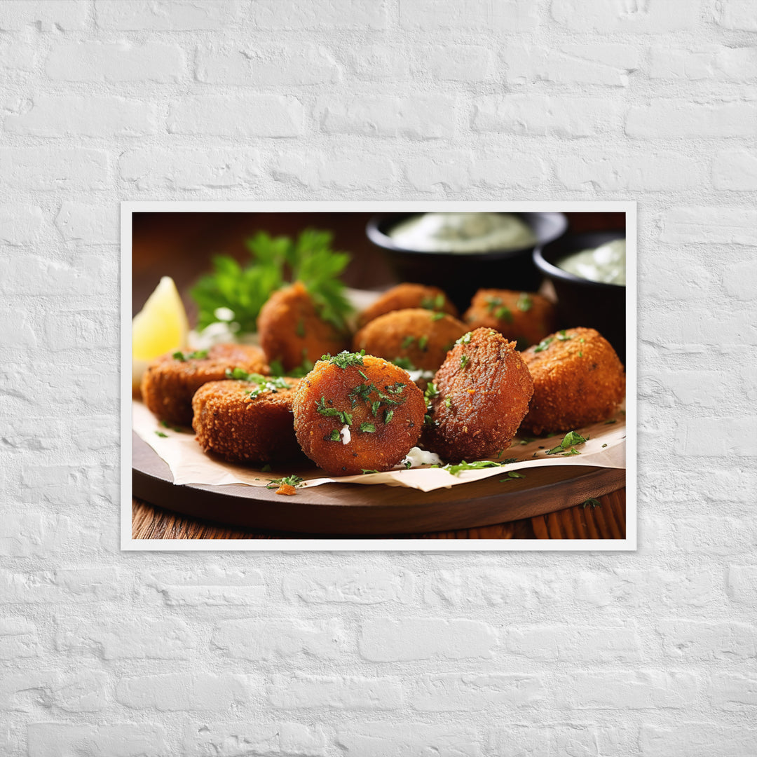 Falafel Framed poster 🤤 from Yumify.AI