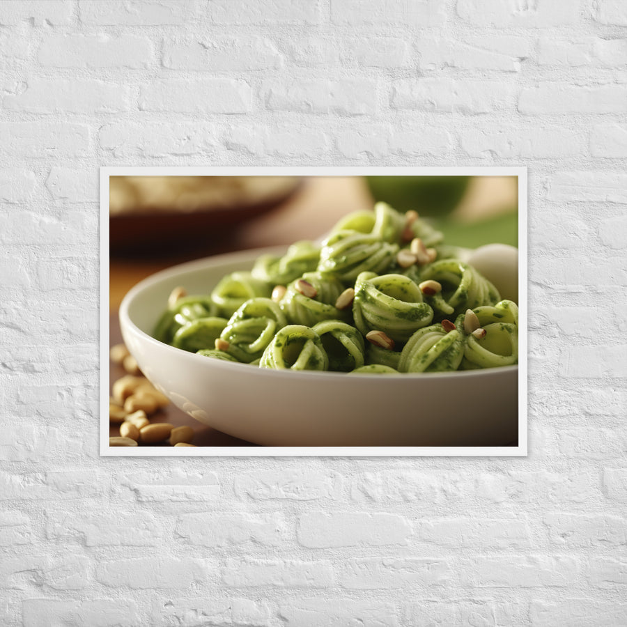 Pesto Genovese Framed poster 🤤 from Yumify.AI