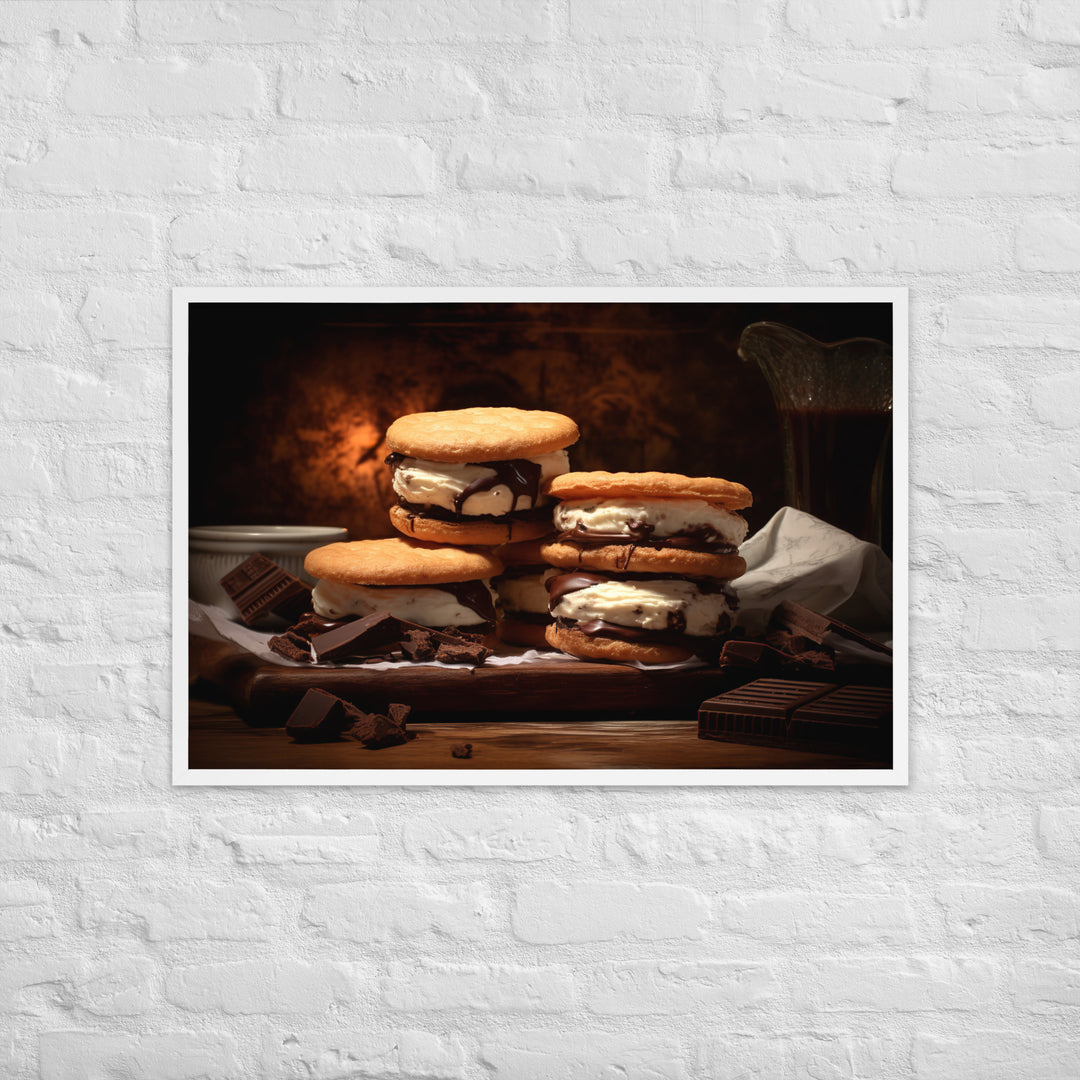 Tim Tam Biscuits Framed poster 🤤 from Yumify.AI