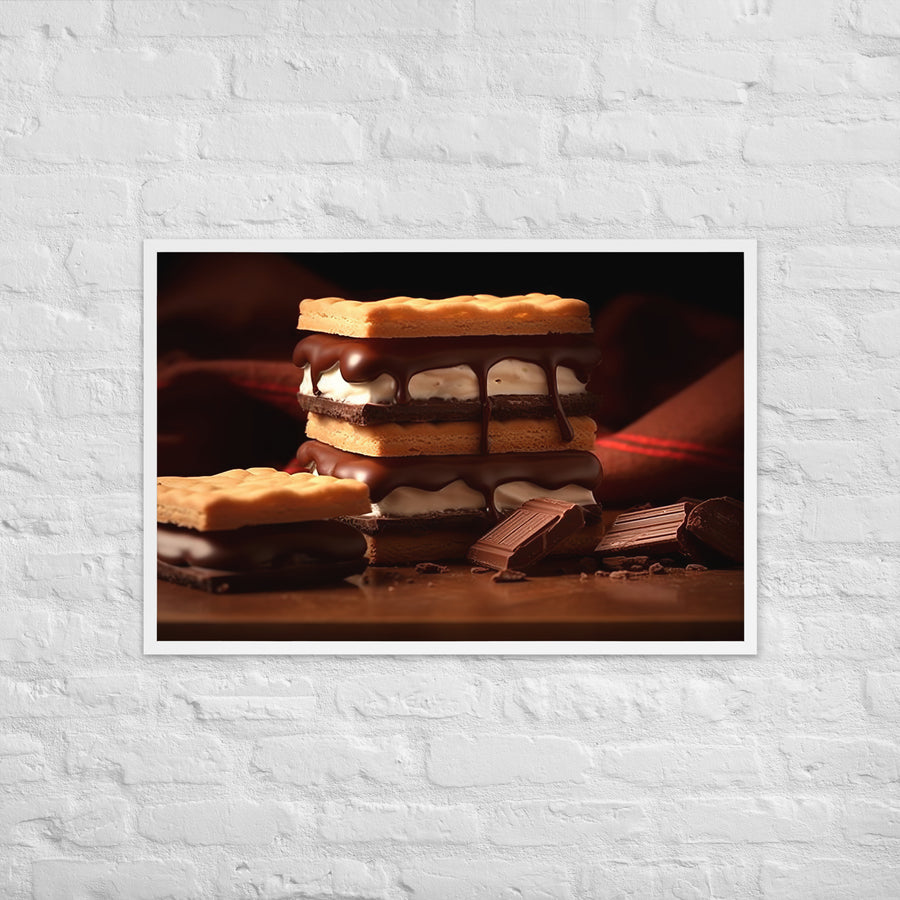 Tim Tam Biscuits Framed poster 🤤 from Yumify.AI