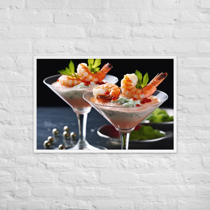 Prawn Cocktail Framed poster 🤤 from Yumify.AI