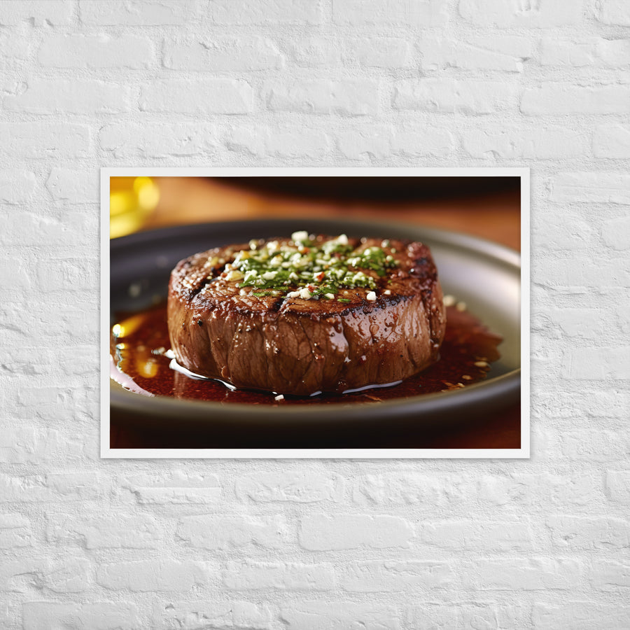 Australian Beef Steak Framed poster 🤤 from Yumify.AI