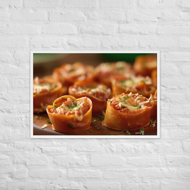 Tortellini Framed poster 🤤 from Yumify.AI