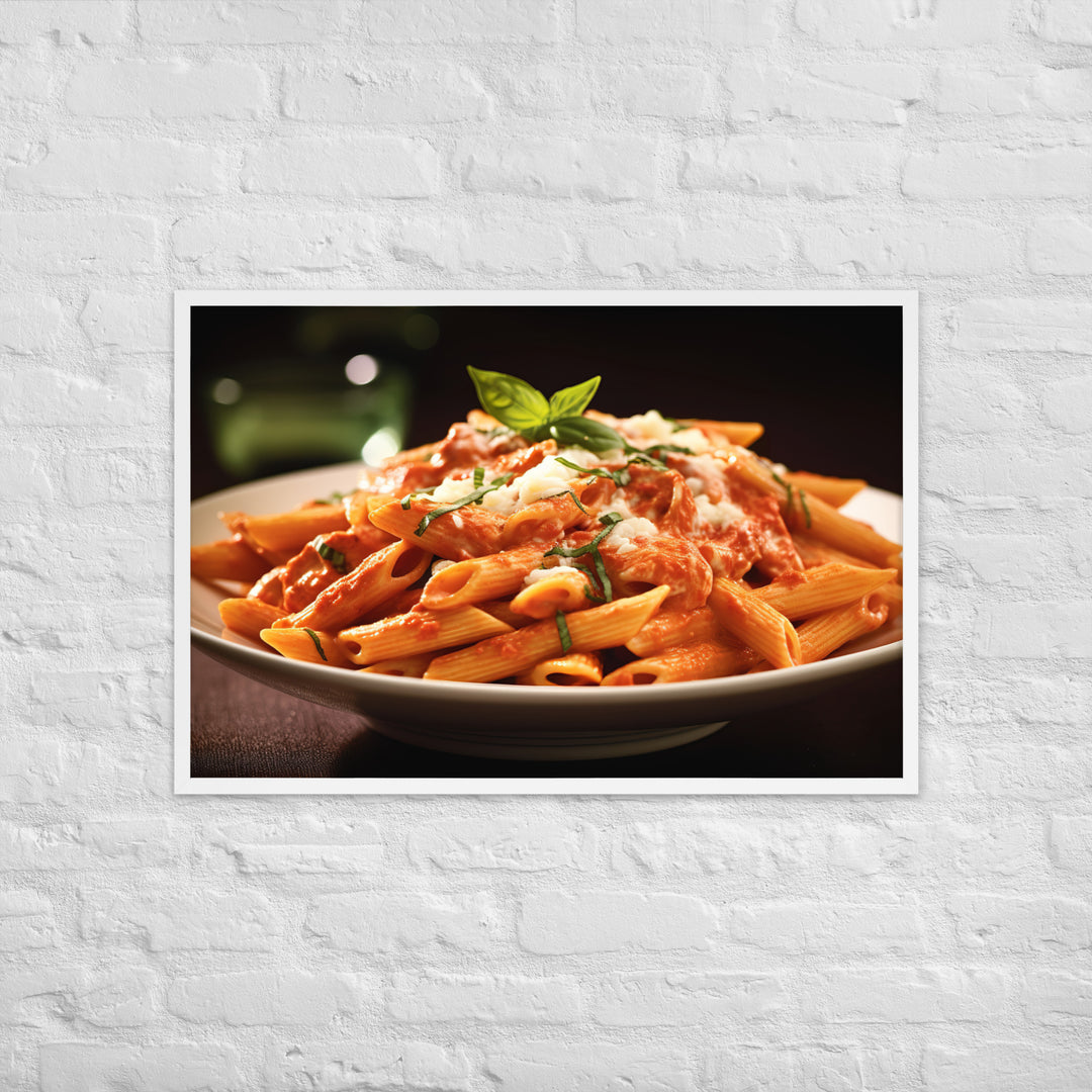 Penne alla Vodka Framed poster 🤤 from Yumify.AI