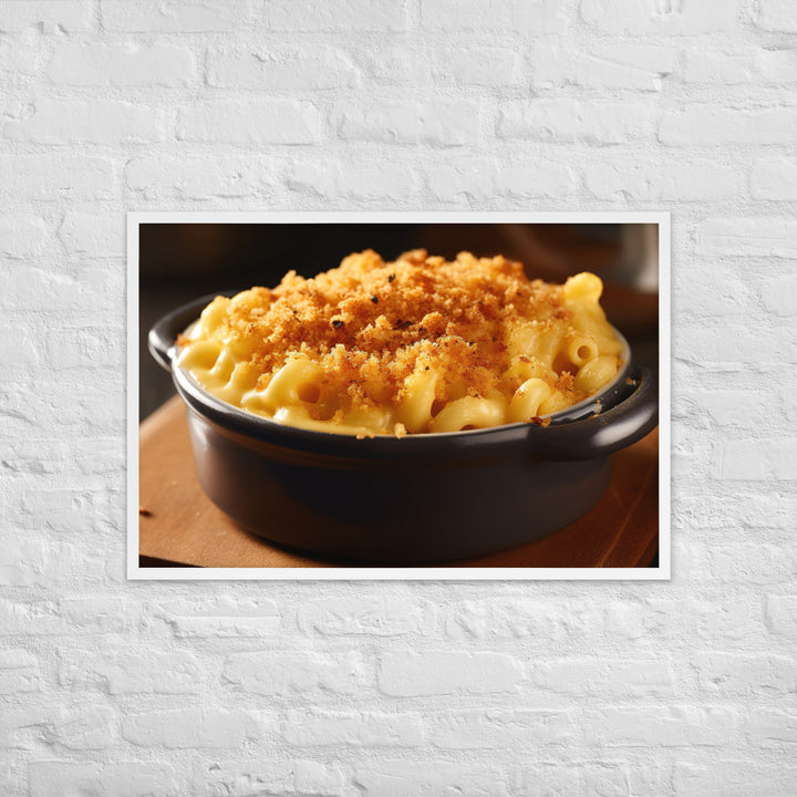 Macaroni and Cheese Framed poster 🤤 from Yumify.AI