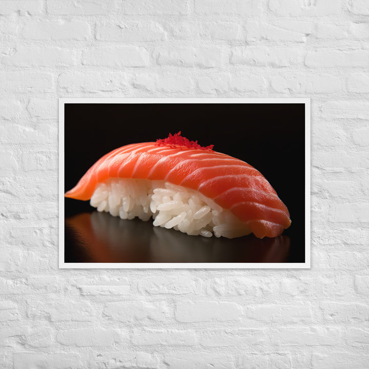 Nigiri Sushi Framed poster 🤤 from Yumify.AI